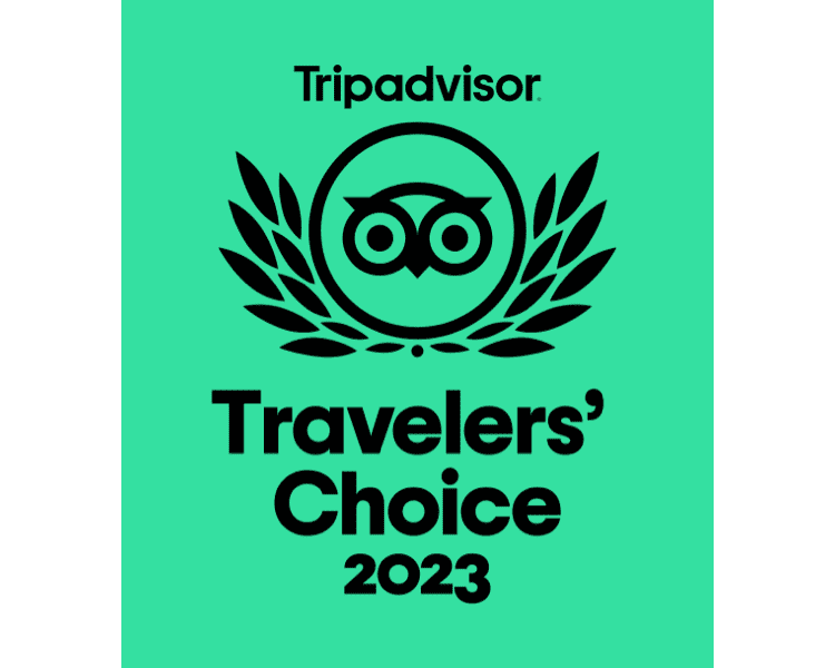 Tripadvisor Travelers' Choice 2023 Award