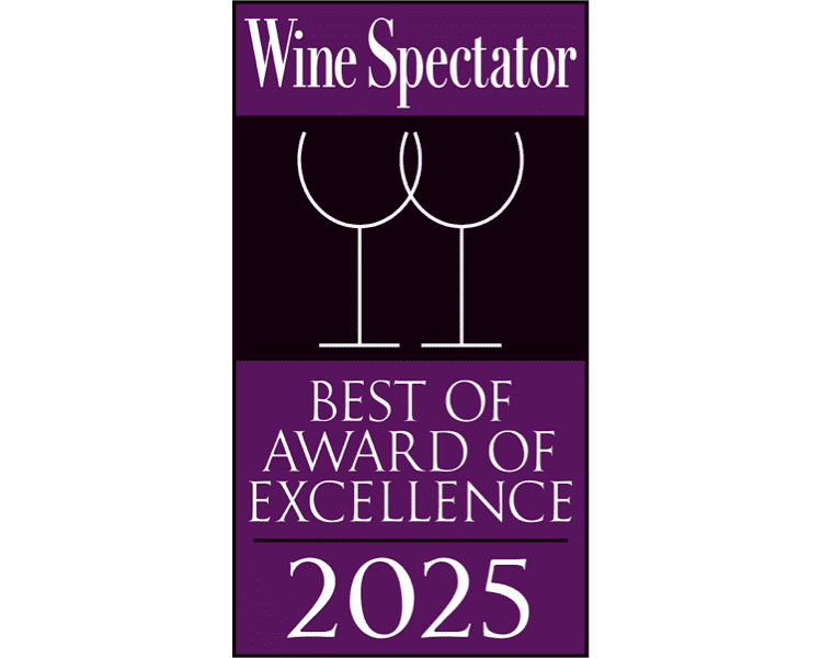 Wine Spectator - Best of Award of Excellence 2025