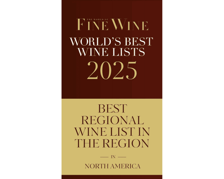 World of Wine - Best Wine List 2025 (North America)