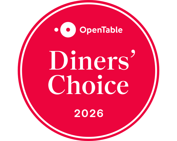 OpenTable Diners Choice Award 2026
