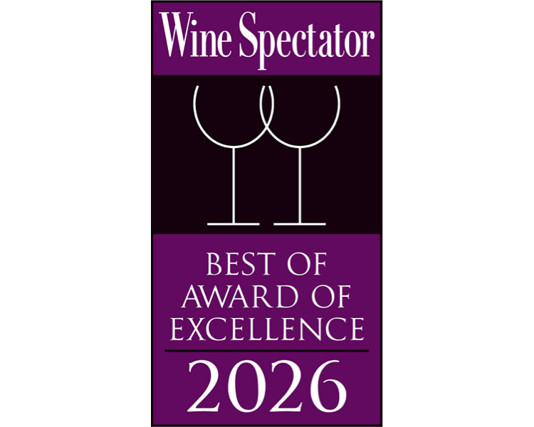 Wine Spectator - Best of Award of Excellence 2026
